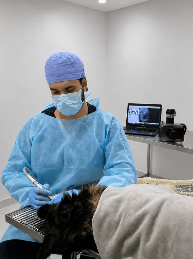 Cirurgias orais e extração dentária em cães e gatos